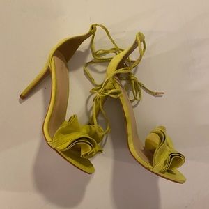 Public Desire Lace Up Pumps